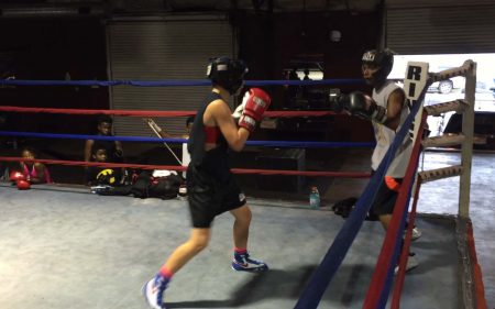 Alexis sparring 2016